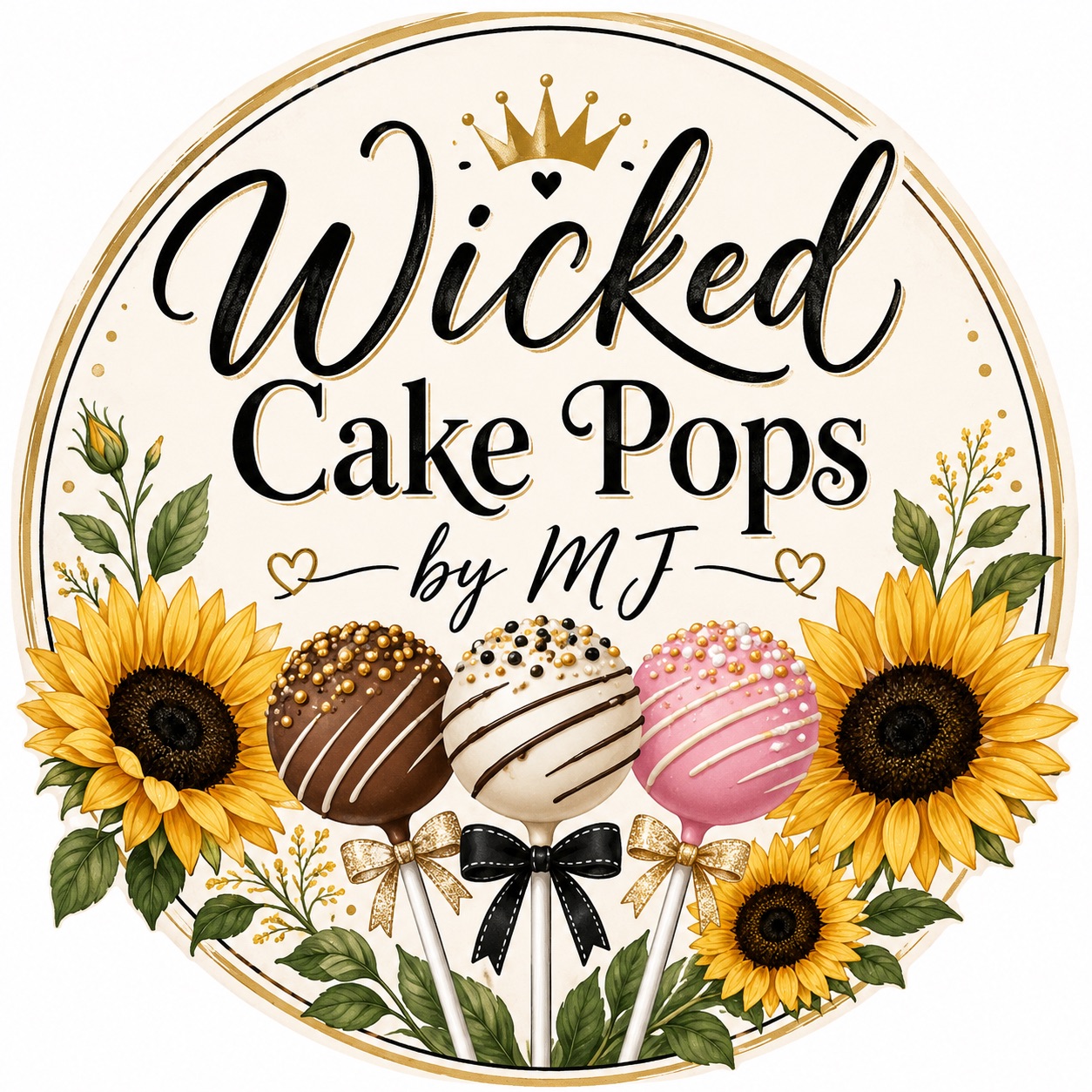 Wicked Cake Pops by MJ logo